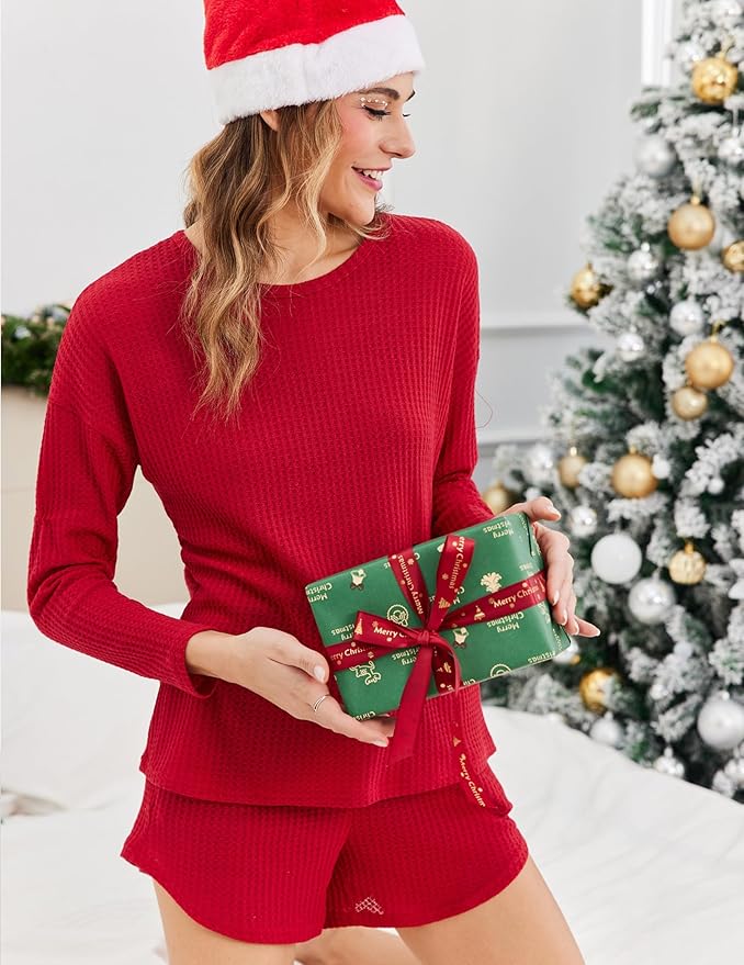 Shorts Pajama Set - Long Sleeve - 3 Piece