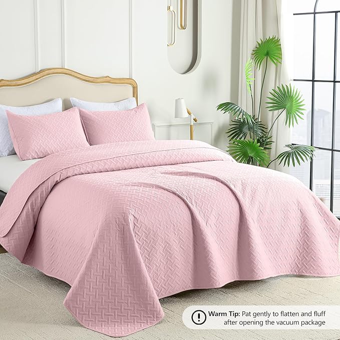 Microfiber Quilt Set - Twin