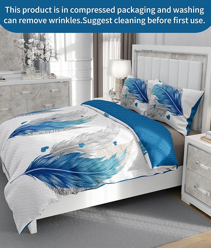 Microfiber Bedding Set - King - 3 Piece