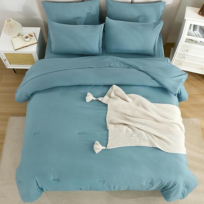 Comforter Set - Queen - 7 Piece