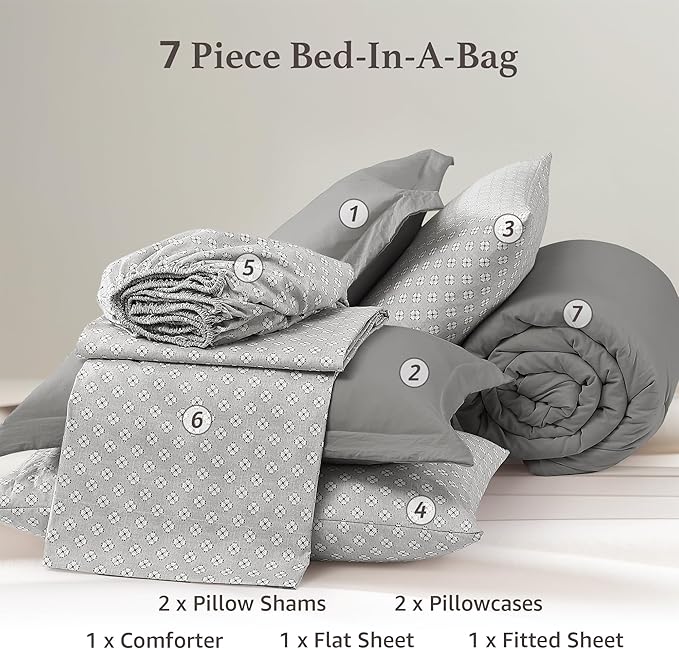 Comforter Set - Full - 7 Piece