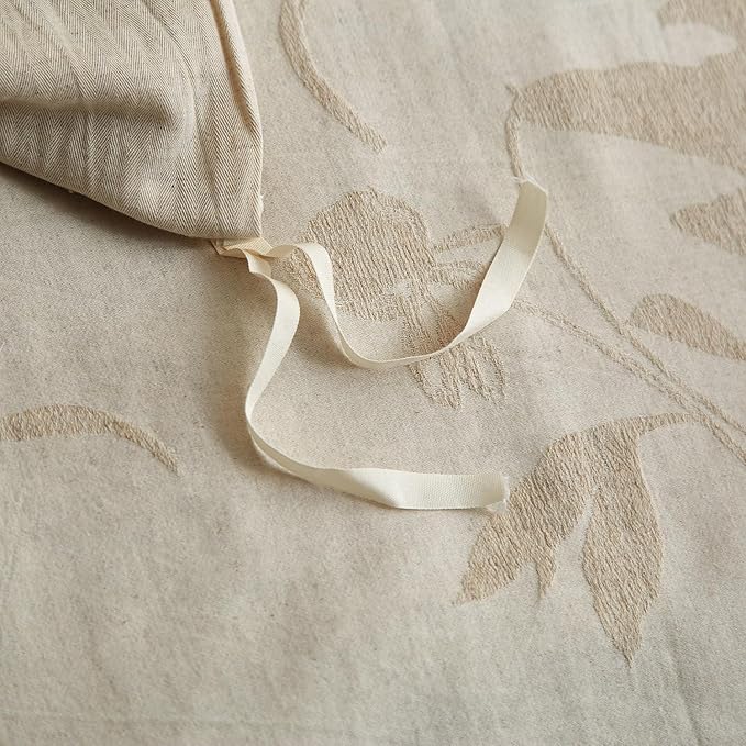 Linen Duvet Cover Set - Queen - 3 Piece