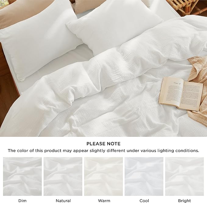 Linen Duvet Cover Set - King
