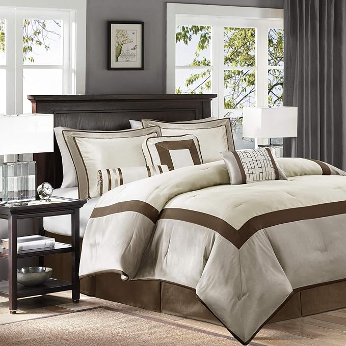 Down Alternative Comforter Set - California King - 7 Piece