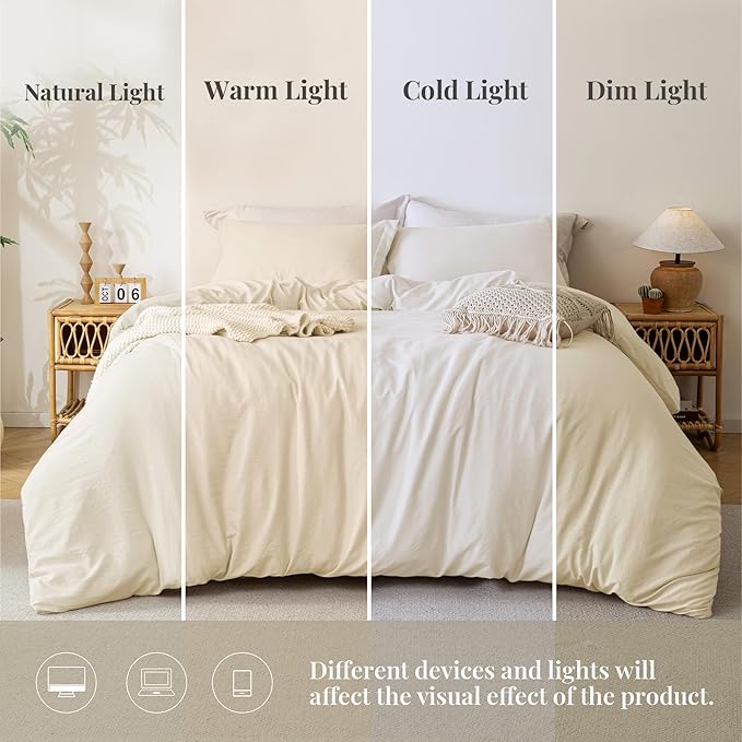 Microfiber Duvet Cover Set - 3 Piece