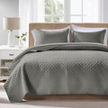 Microfiber Quilt Set - King - 3 Piece