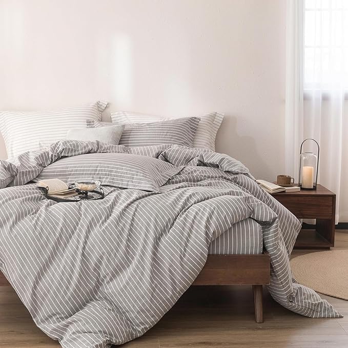Linen Duvet Cover Set - Queen