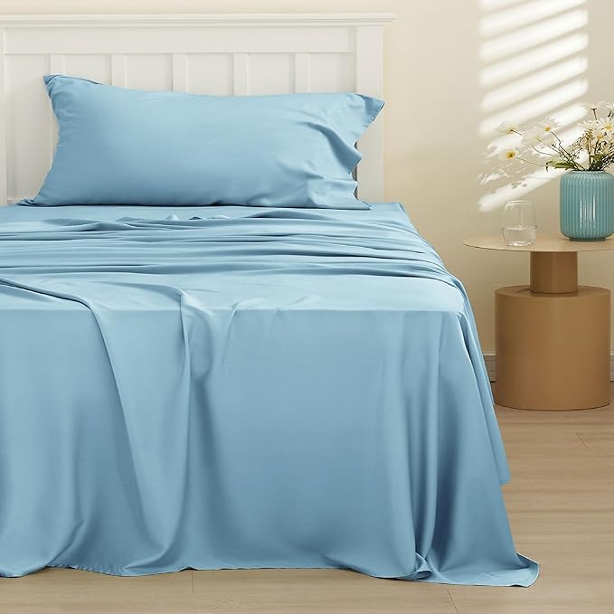 Bamboo Cooling Bed Sheet Set - Twin