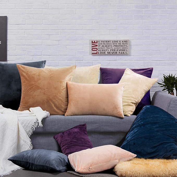 Flannel Pillowcase Set - King - 20 x 36 in - 2 Pack