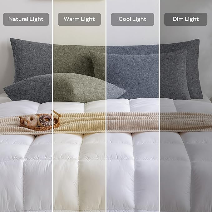 Pillowcase Set - King - 20 x 36 in - 2 Piece