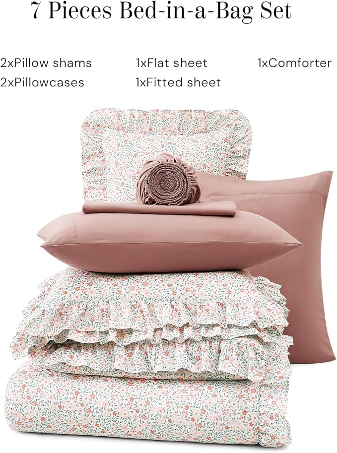 Comforter Set - King - 7 Piece