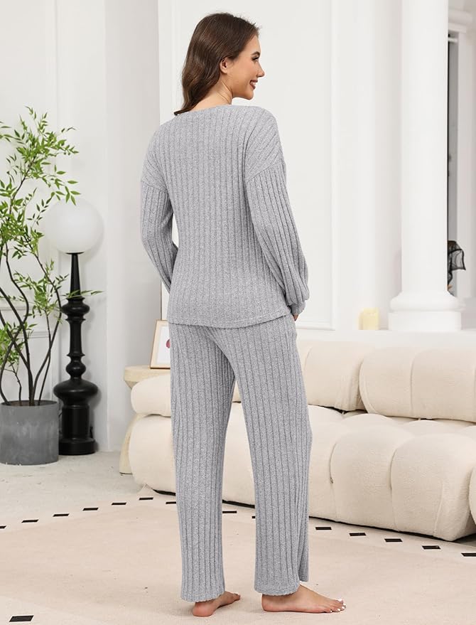 Women's Pants Pajama Set - Long Sleeve - 2 Piece