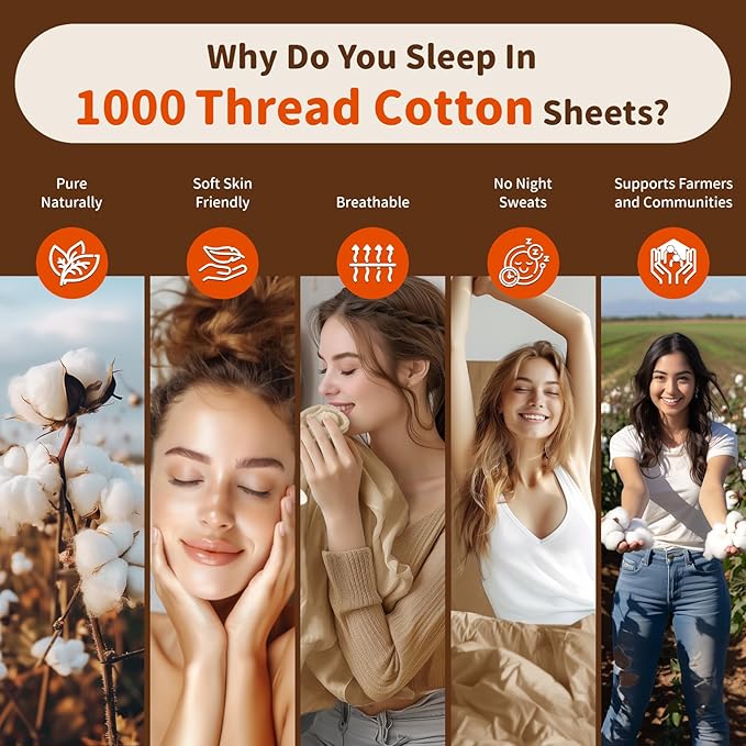 Bed Sheet Set - California King - 4 Piece