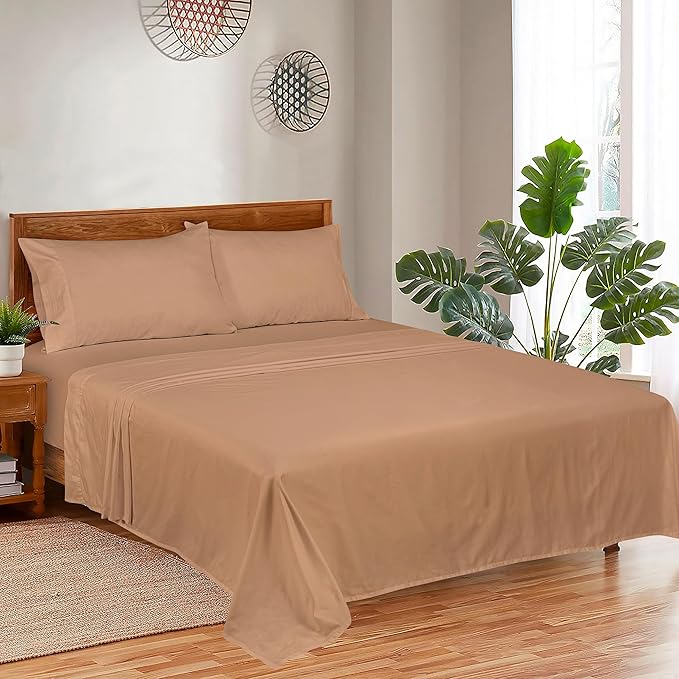 Bed Sheet Set - Queen - 4 Piece