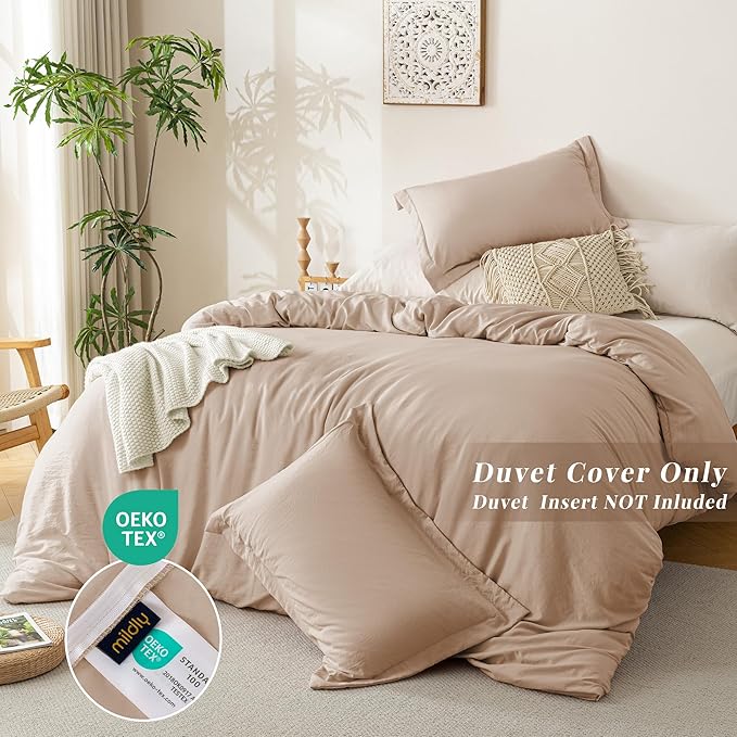 Microfiber Duvet Cover Set - 3 Piece