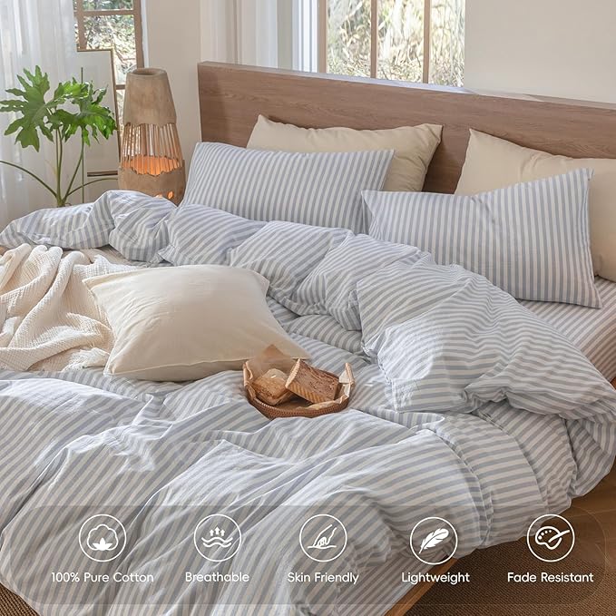 Linen Duvet Cover Set - King
