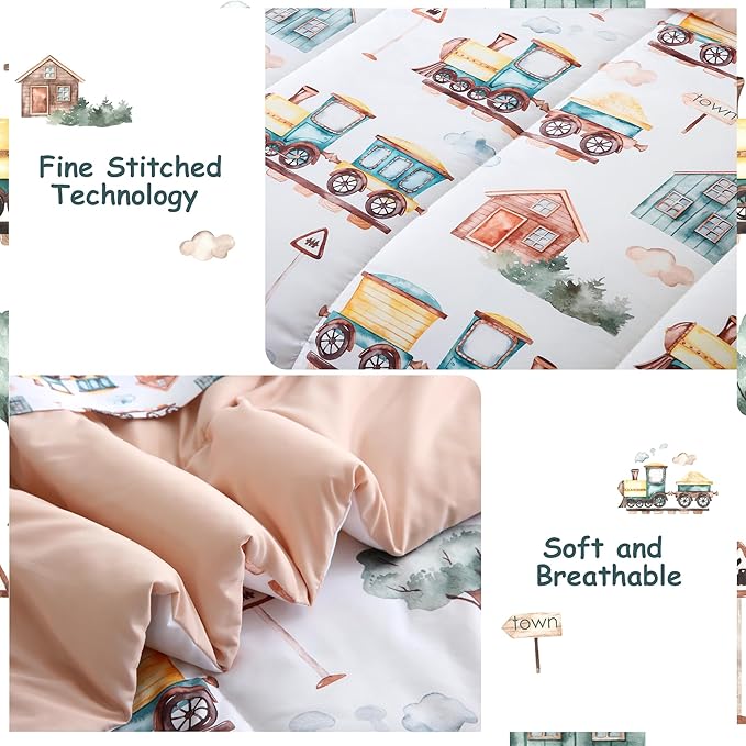 Microfiber Comforter Set - Twin - 6 Piece