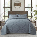 Microfiber Quilt Set - Queen