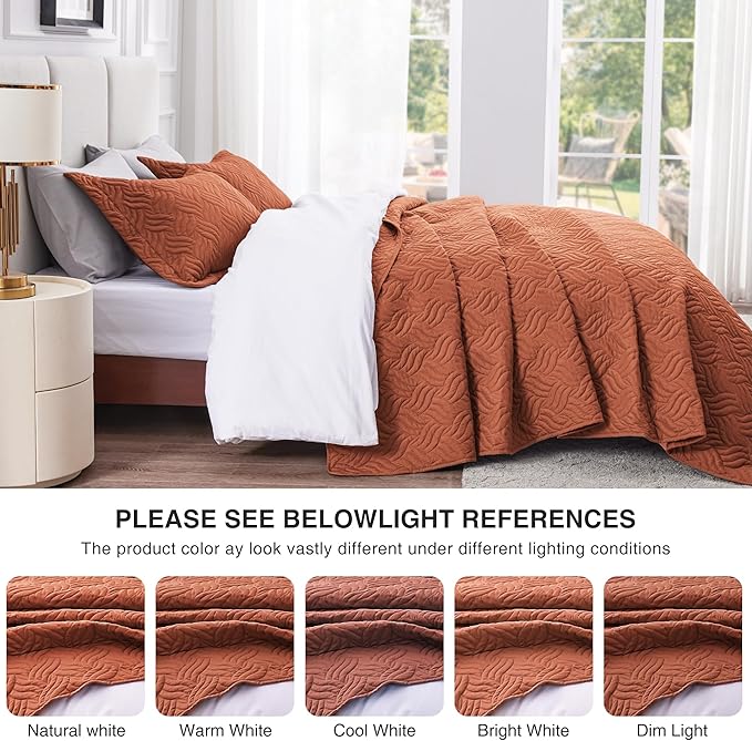 Quilt Set - Queen - 3 Piece