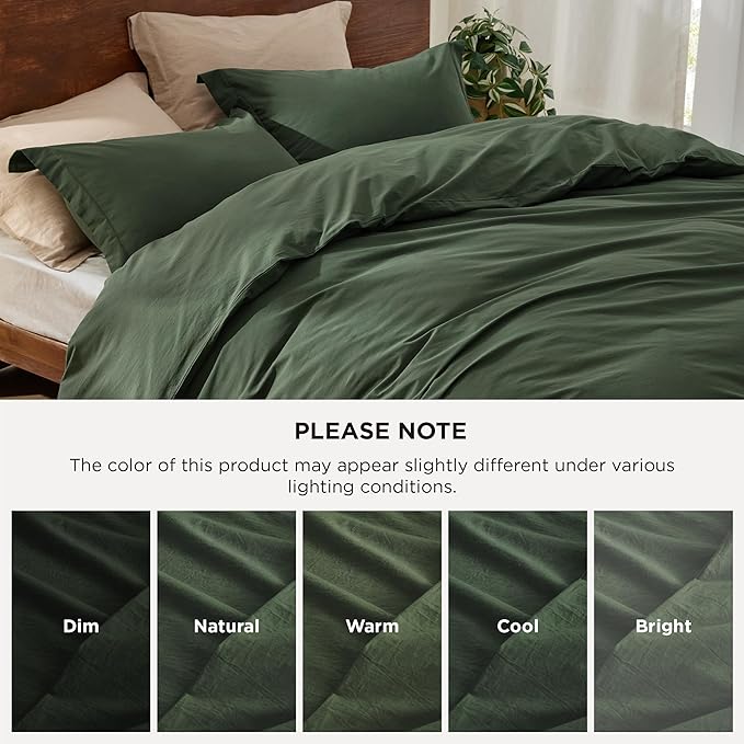 Linen Duvet Cover Set - Queen