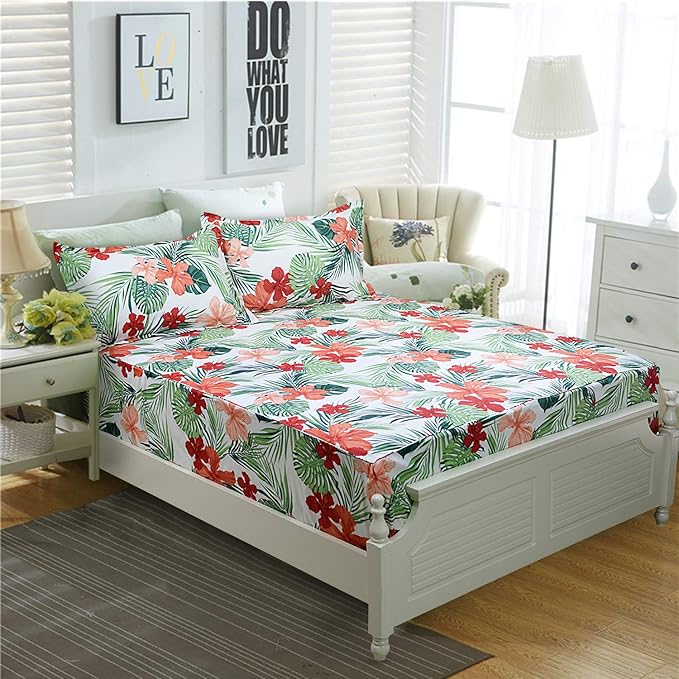 Hypoallergenic Bed Sheet Set - Twin - 4 Piece
