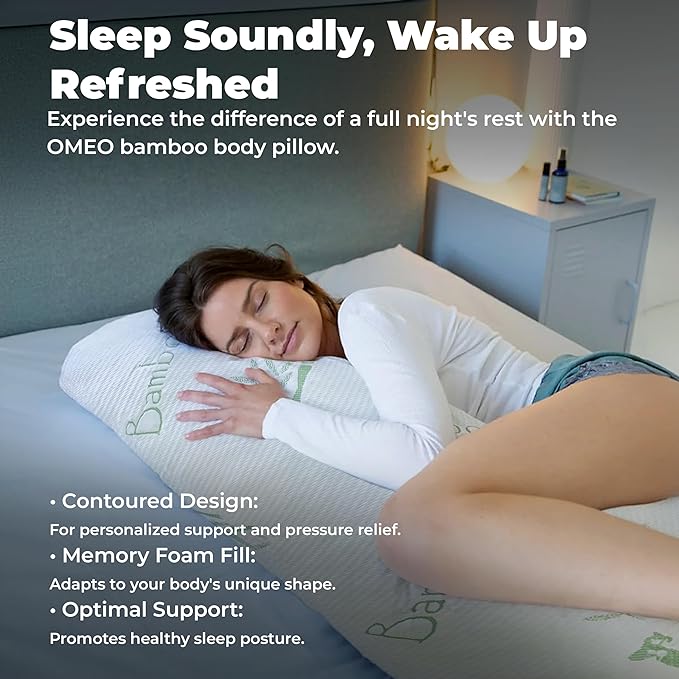 Bamboo Body Pillow - Full - 20 x 54 in