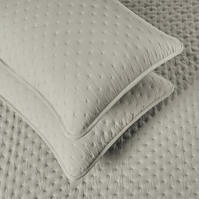 Microfiber Quilt Set - King - 3 Piece