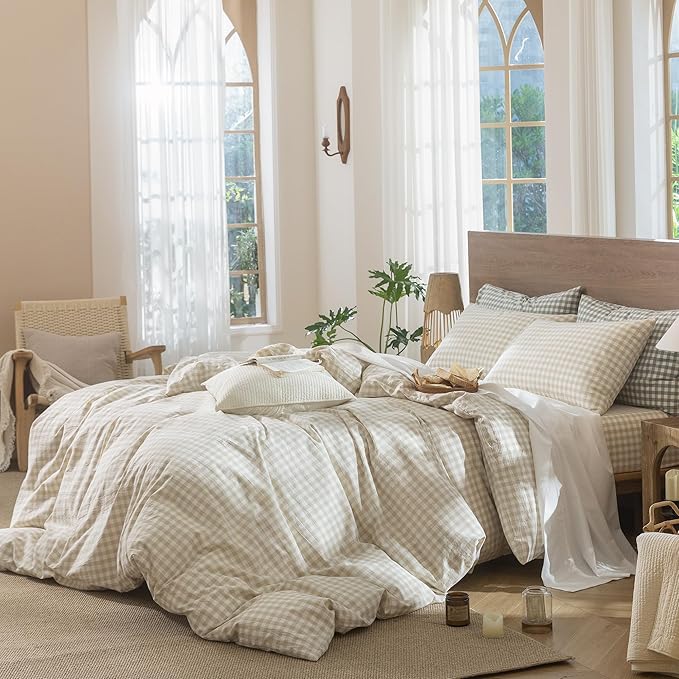 Linen Duvet Cover Set - Queen