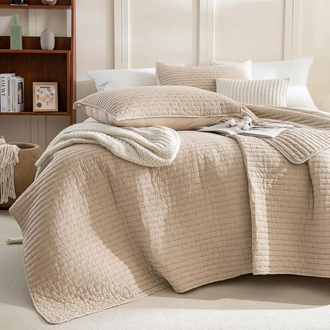 100% Cotton Bedding Set - California King - 3 Piece
