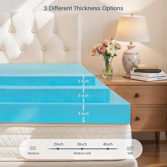 Memory Foam Mattress Topper - Full