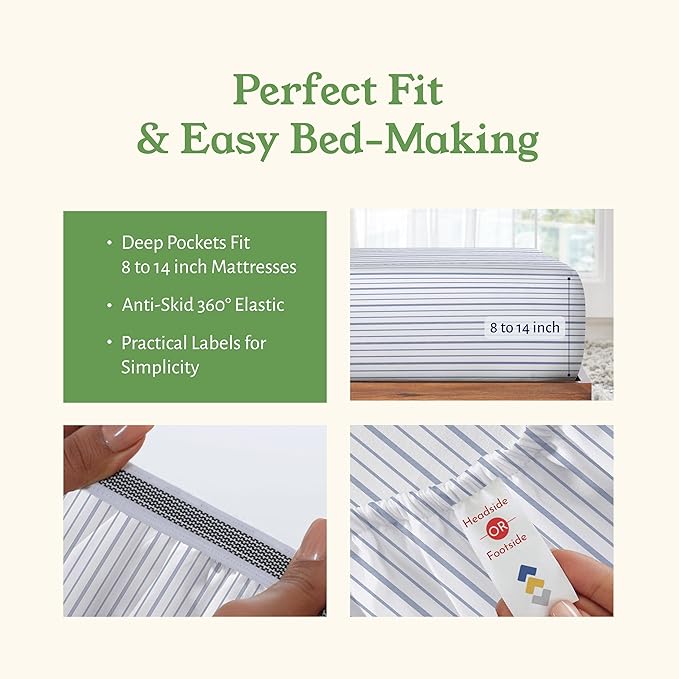 Bed Sheet Set - Twin - 3 Piece