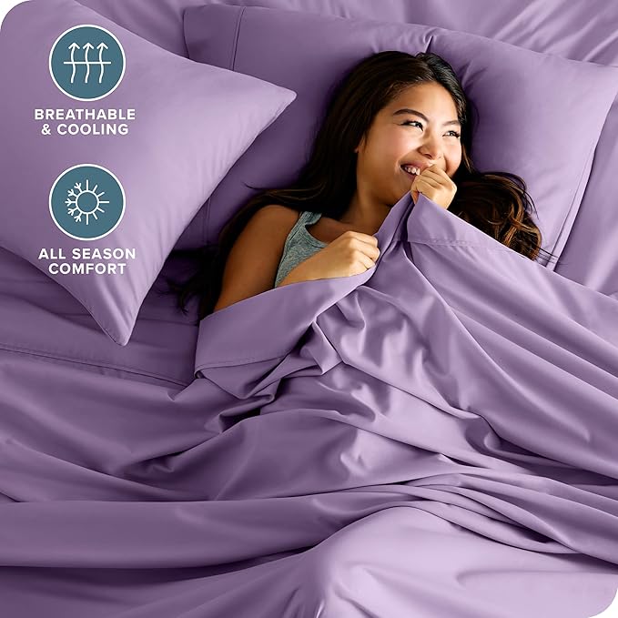Microfiber Bed Sheet Set - Twin - 3 Piece