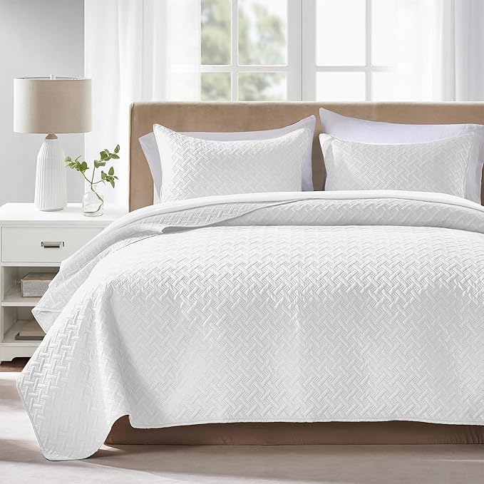 Microfiber Quilt Set - Queen