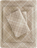 100% Cotton Bed Sheet Set - King - 4 Piece