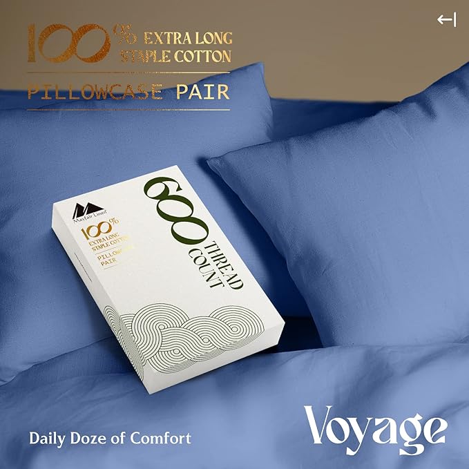 Linen Pillowcase Set - Queen - 2 Piece