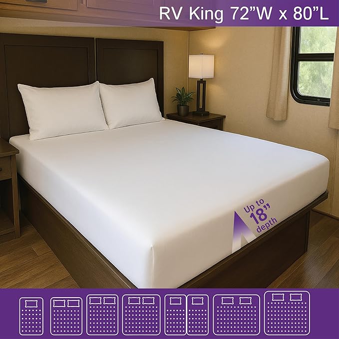 Waterproof Mattress Protector - King