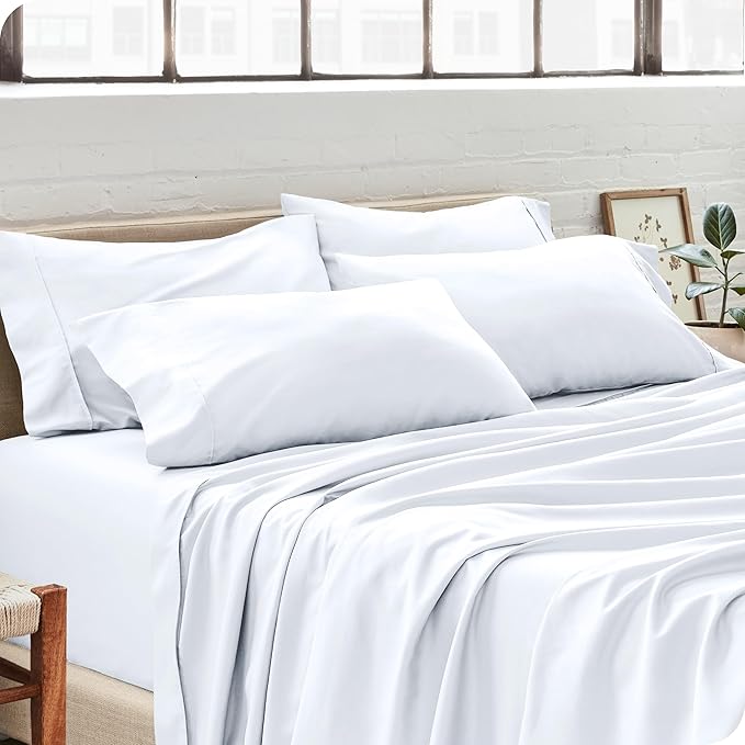 Microfiber Cooling Pillowcase Set - King - 4 Pack - 4 Piece