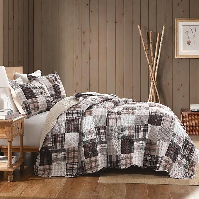 Microfiber Quilt Set - Twin - 2 Piece