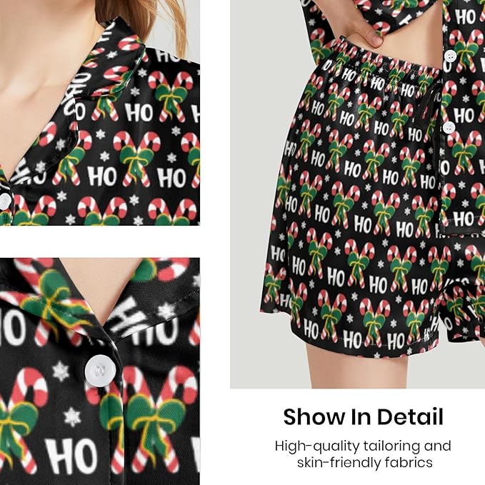 Women's Pajama Set - Short Sleeve - 2 Piece
