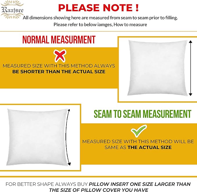 Pillow Insert - 2 Piece