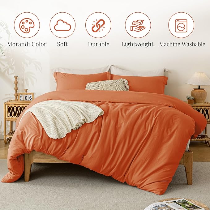 Microfiber Duvet Cover Set - 3 Piece