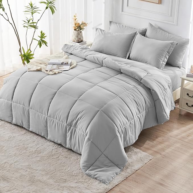 Down Alternative Comforter Set - Full - 7 Piece