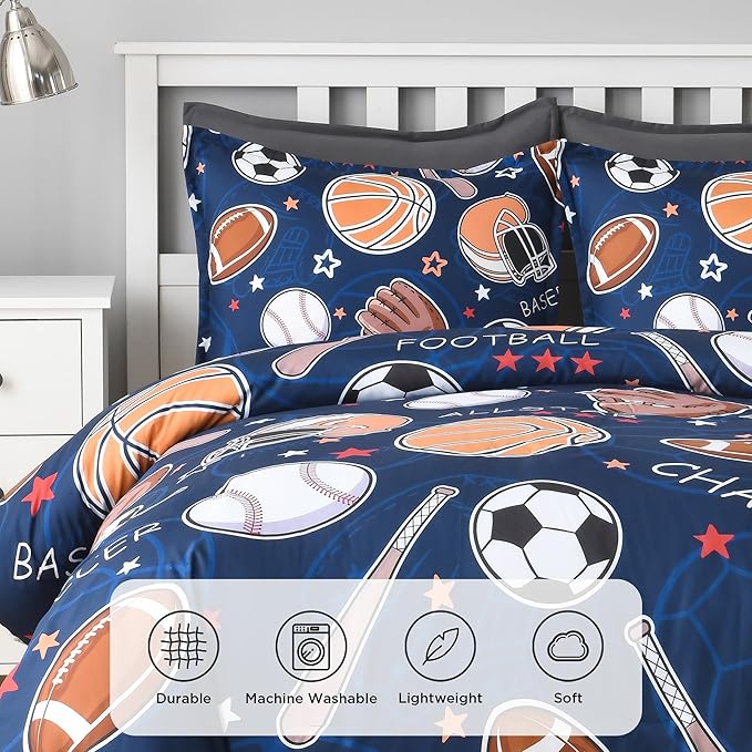 Microfiber Comforter Set - Full - 3 Piece