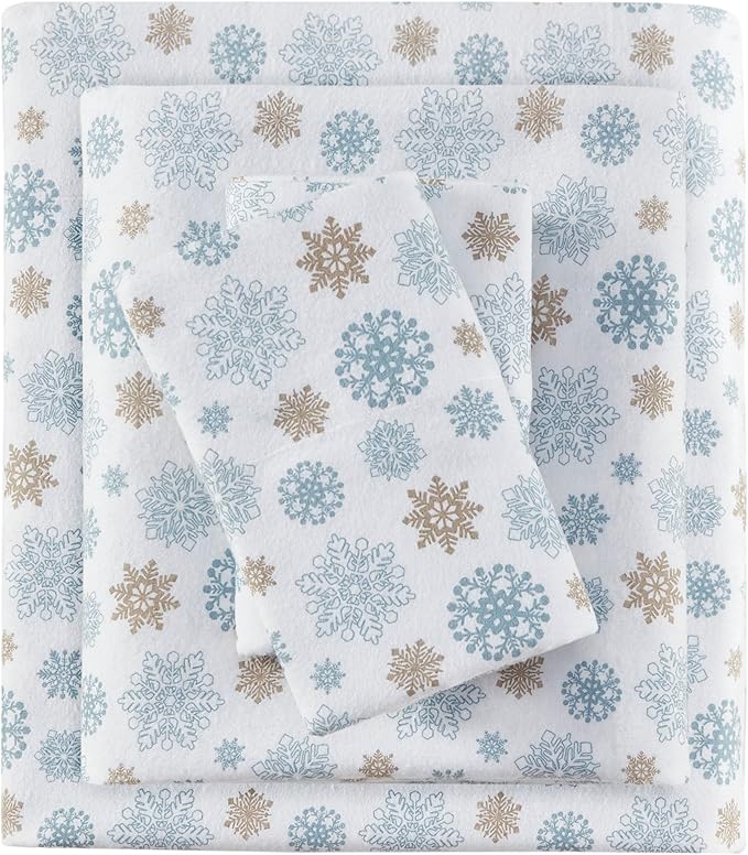 100% Cotton Bed Sheet Set - Full - 4 Piece