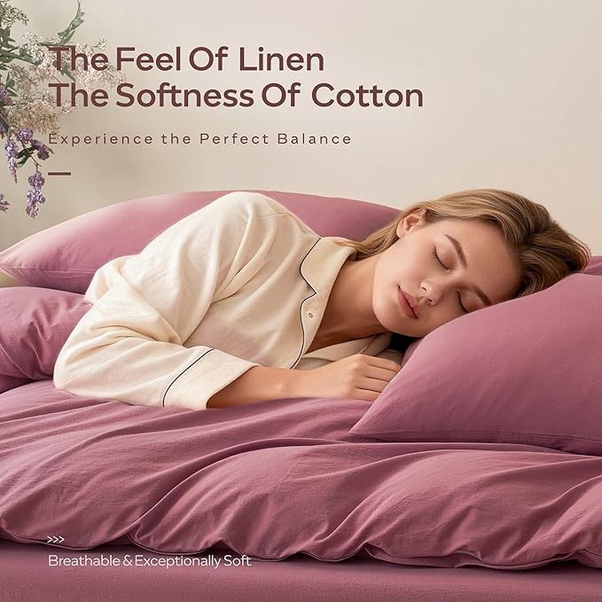 Linen Pillowcase Set - Standard - 20 x 26 in - 2 Piece