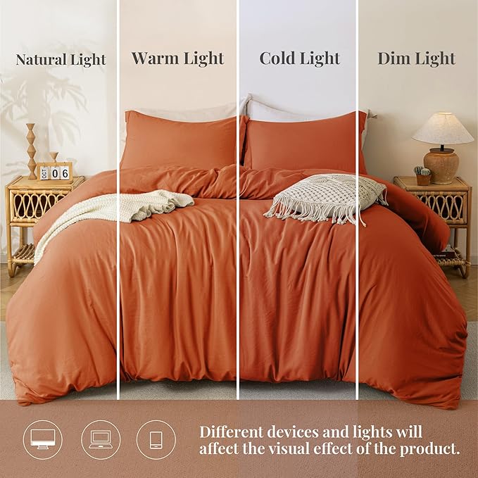 Microfiber Duvet Cover Set - 3 Piece