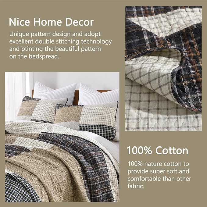 100% Cotton Bedding Set - Queen