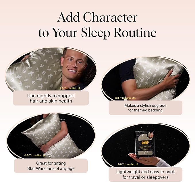 Satin Cooling Pillowcase - Standard