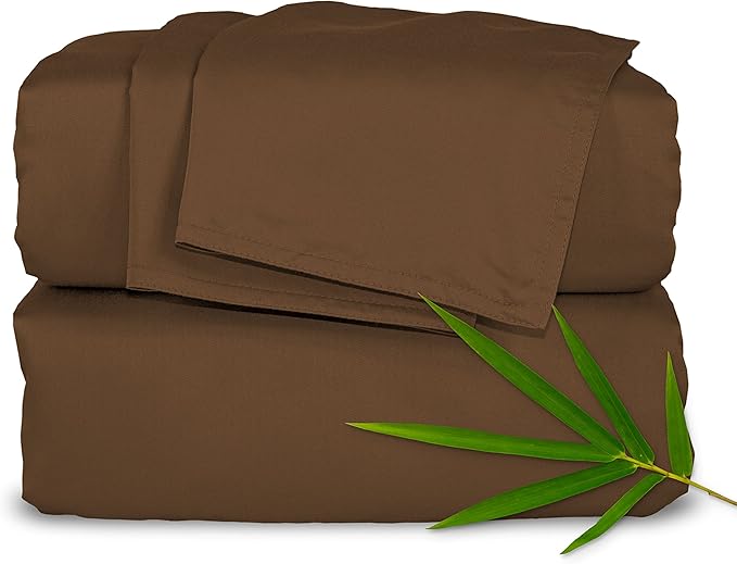 Bamboo Cooling Bed Sheet Set - Full - 4 Piece