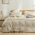 Linen Duvet Cover Set - King - 3 Piece